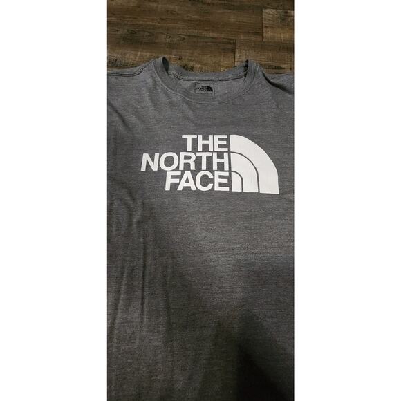 The North Face Mens Grey Half-Dome Logo Tee Size Large 2124 - Picture 4 of 6